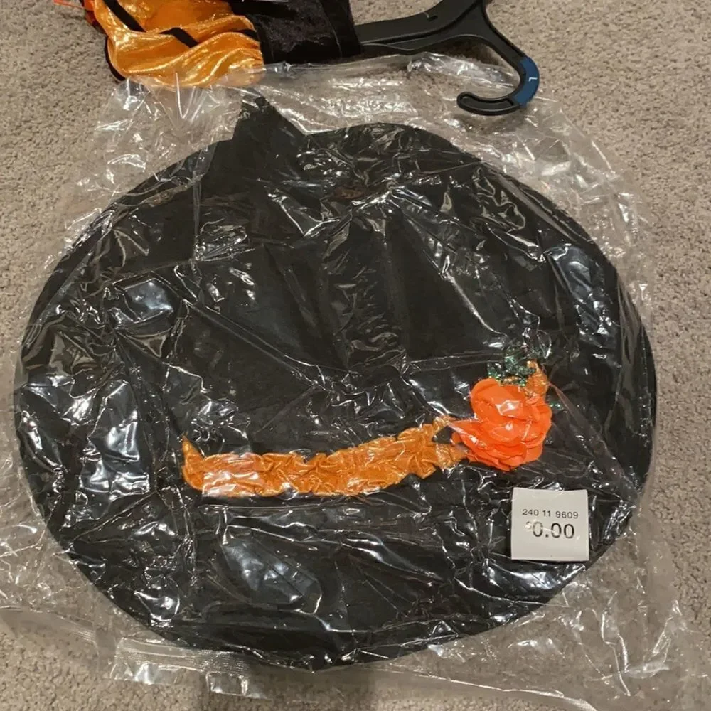 Kids Witch Halloween Costume Size L NWT
